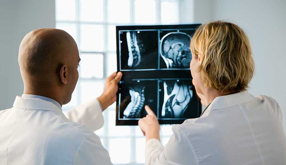 diagnosis ng servikal osteochondrosis ng mga imahe