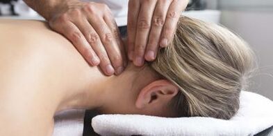 leeg massage para sa cervical osteochondrosis